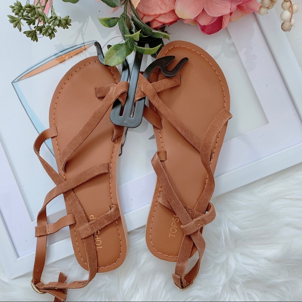 Topshop Hiccup Suede Sandal - Picture 4 of 7